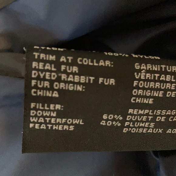 Andrew Marc Rabbit fur puffer. Men’s. - Picture 2 of 5